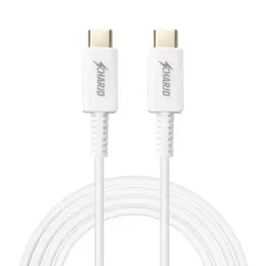 CHARJD 100W PD USB-C to USB-C Fast Charging Cable (1m) - White